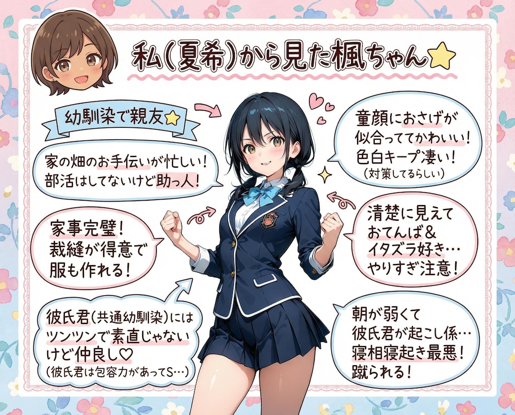 他己紹介希望！うちの子2人