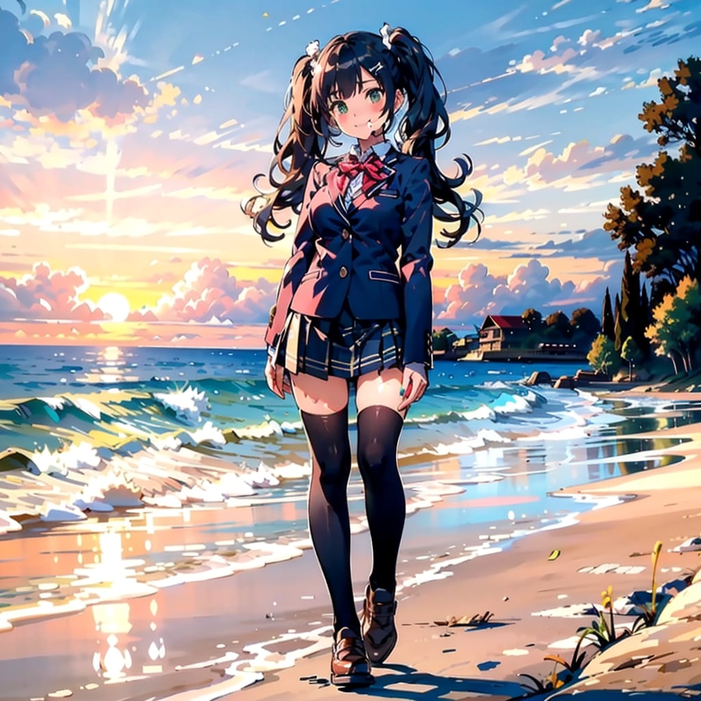 黒髪ツインテール企画作品です