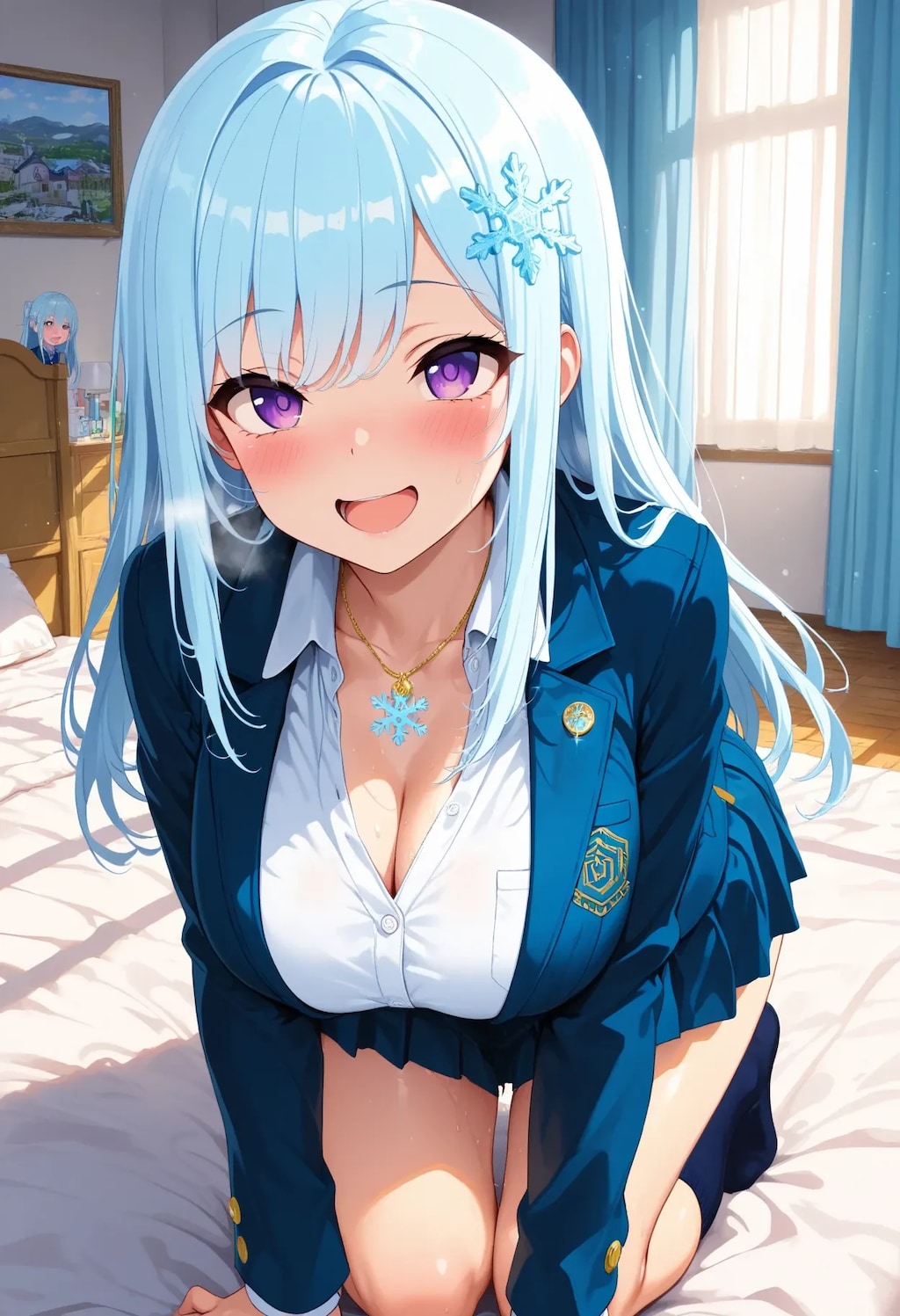 おはよ💓起こしに来たよ✨