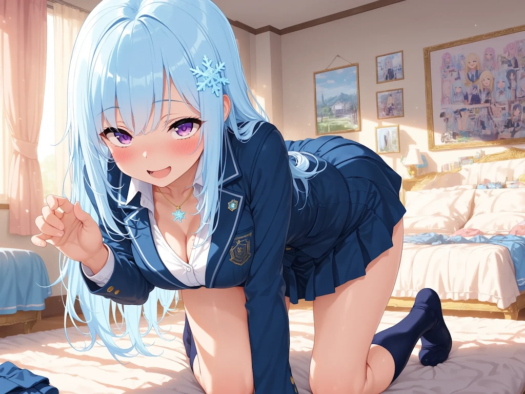 おはよ💓起こしに来たよ✨