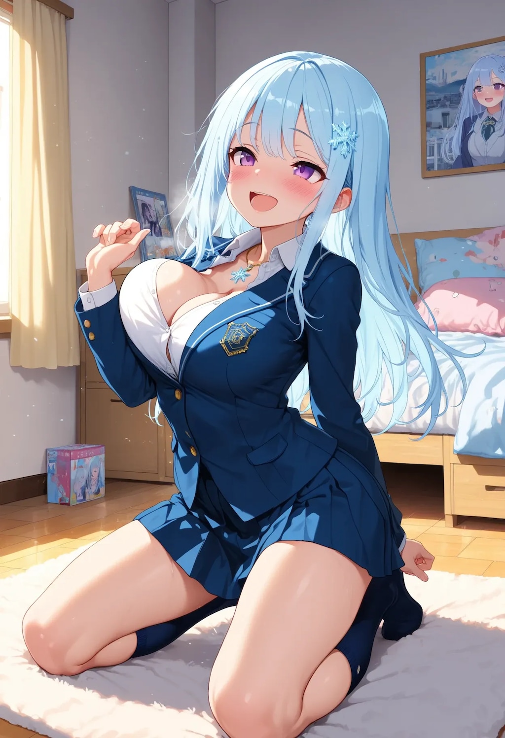 おはよ💓起こしに来たよ✨