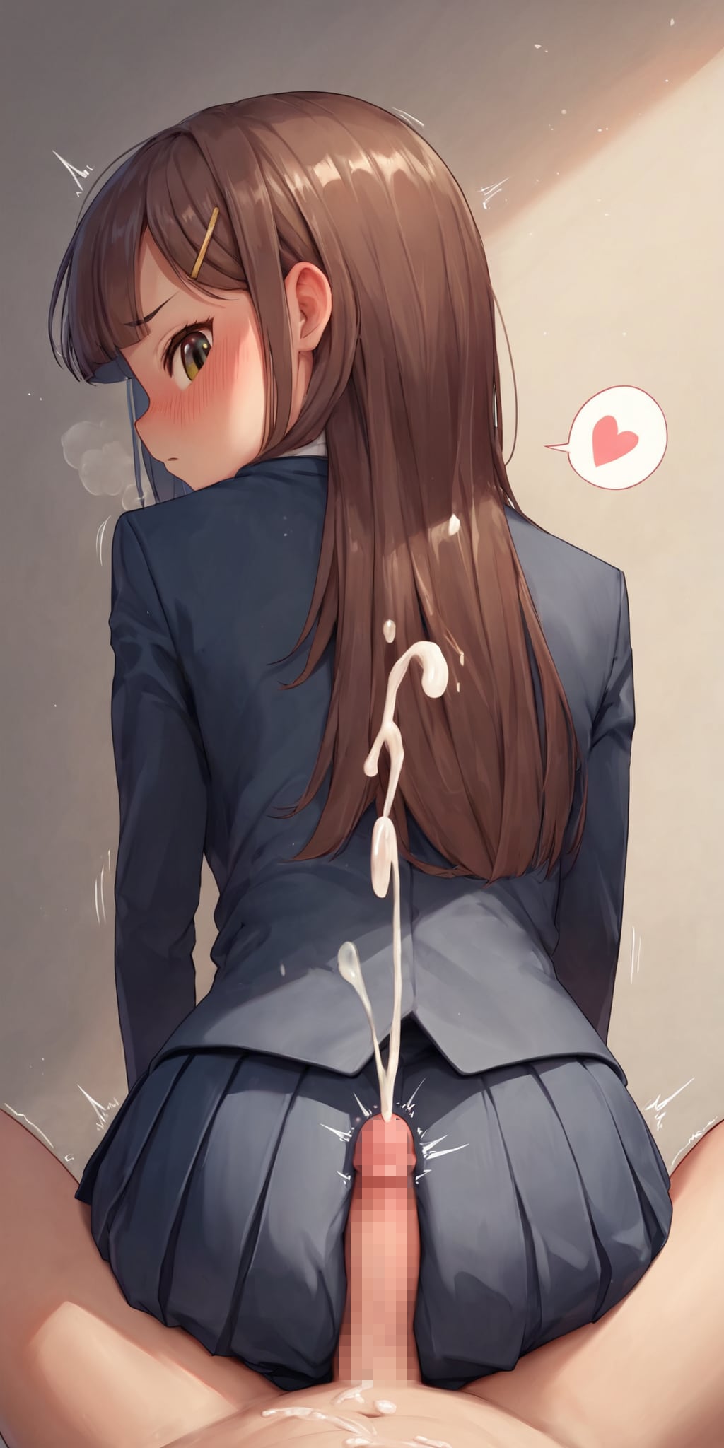 尻コキしてくれるブレザーの女の子