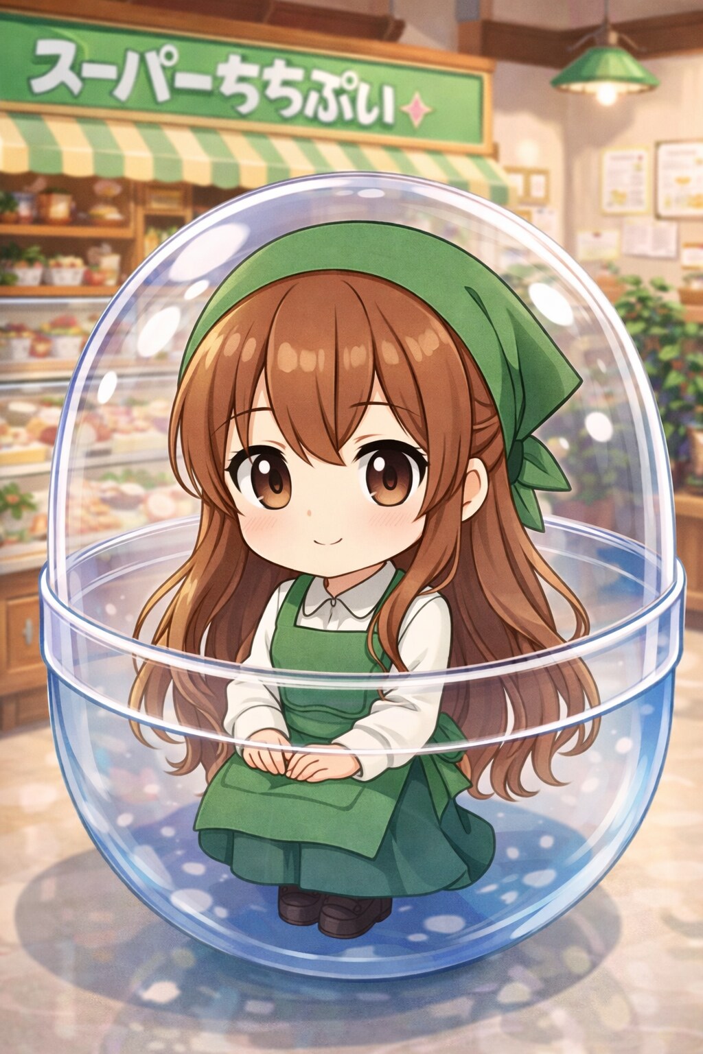 Seedream 5.0ちゃんをカプセルに入れたよ