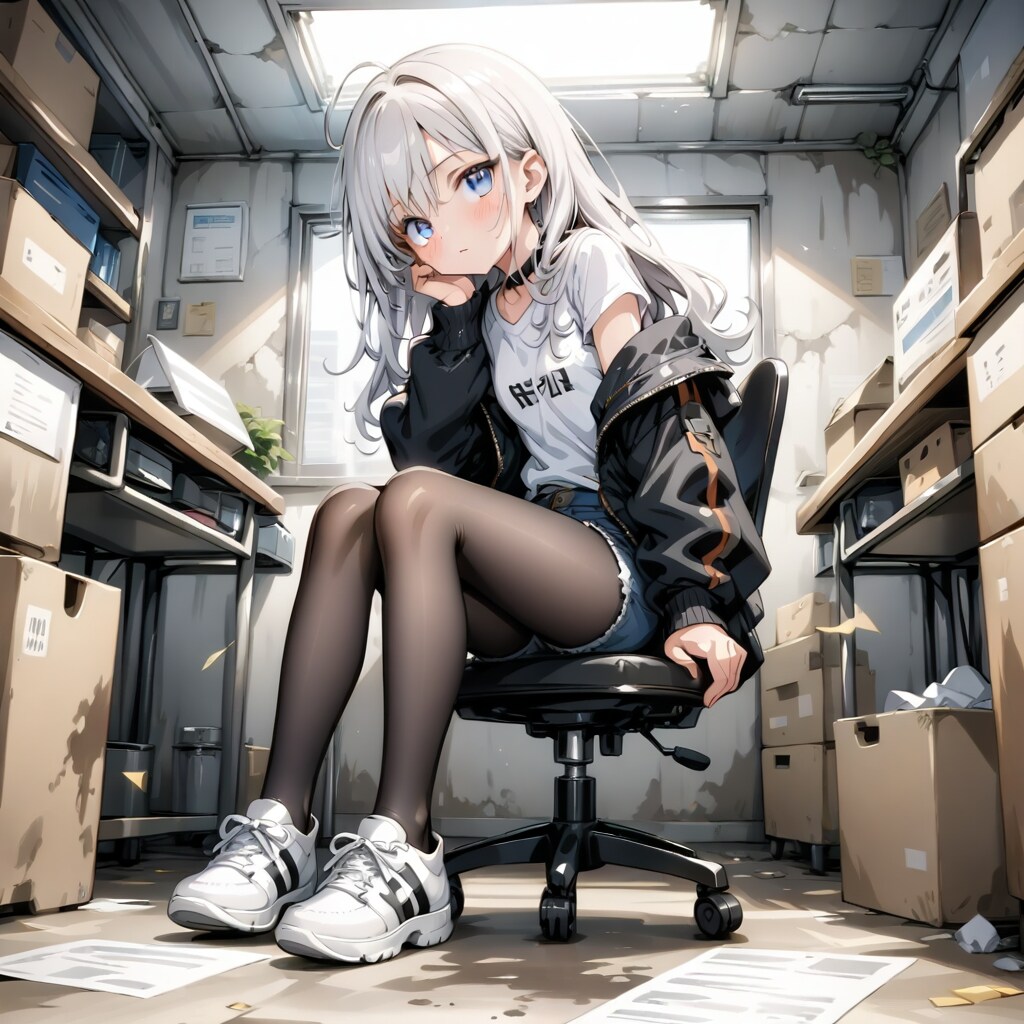 銀髪ガール_2026/08/27 | の人気AIイラスト・グラビア