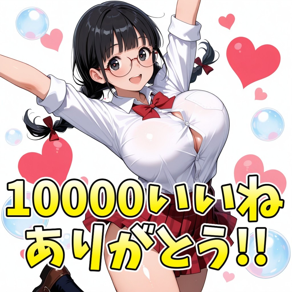 10000いいねありがとう！！ | の人気AIイラスト・グラビア