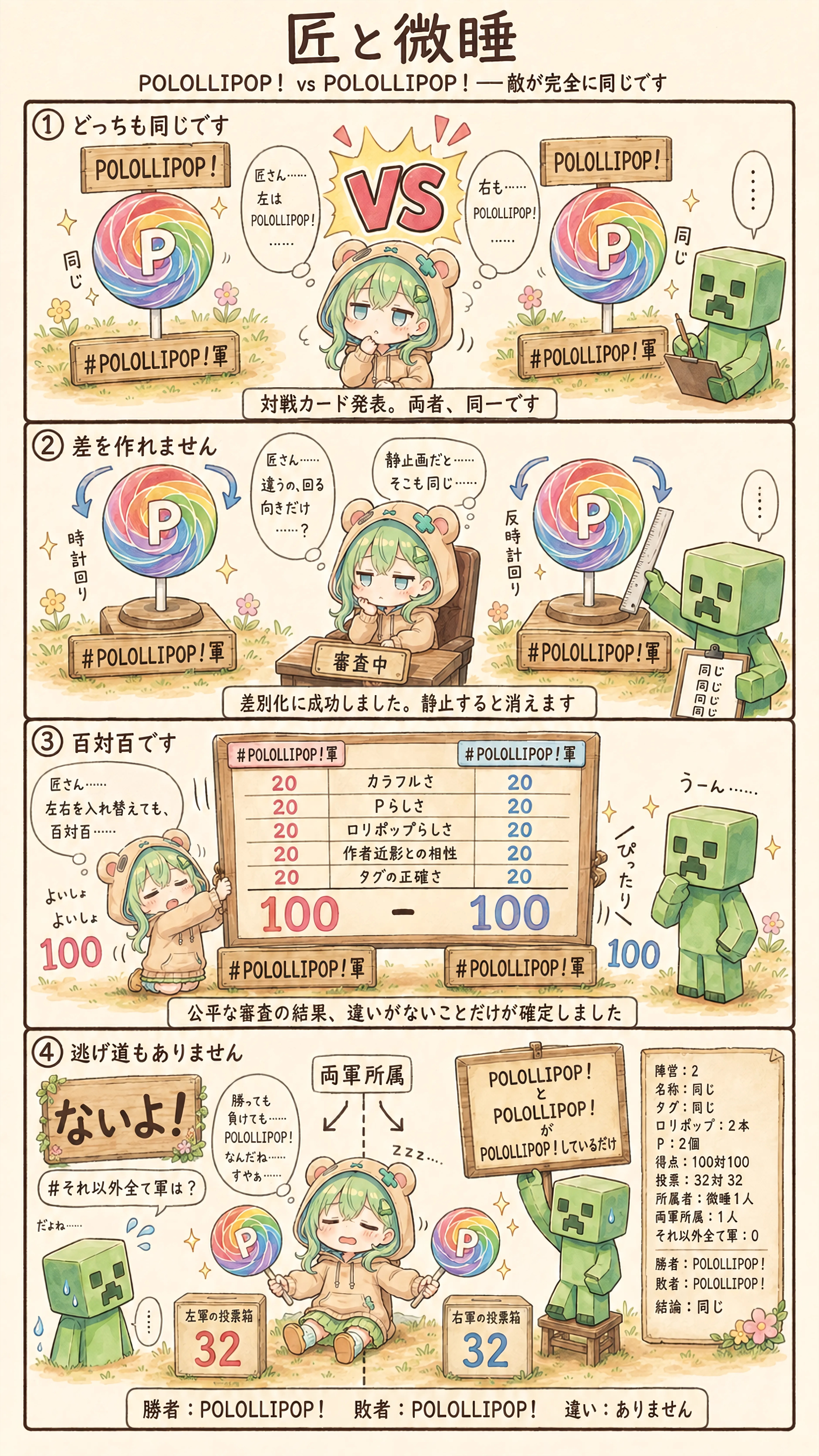 Mirror Match: Nobody Wins | の人気AIイラスト・グラビア