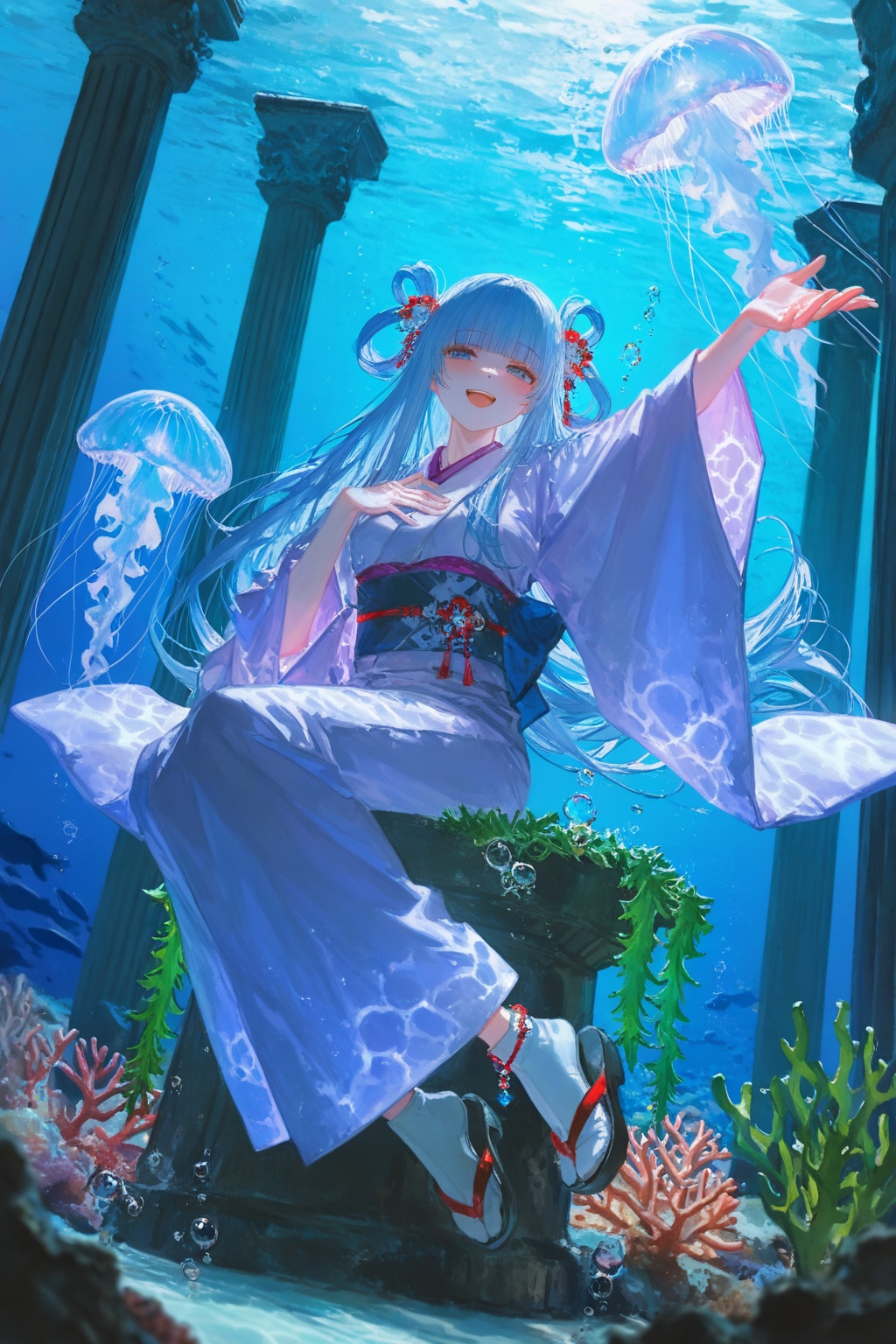 乙姫 | の人気AIイラスト・グラビア