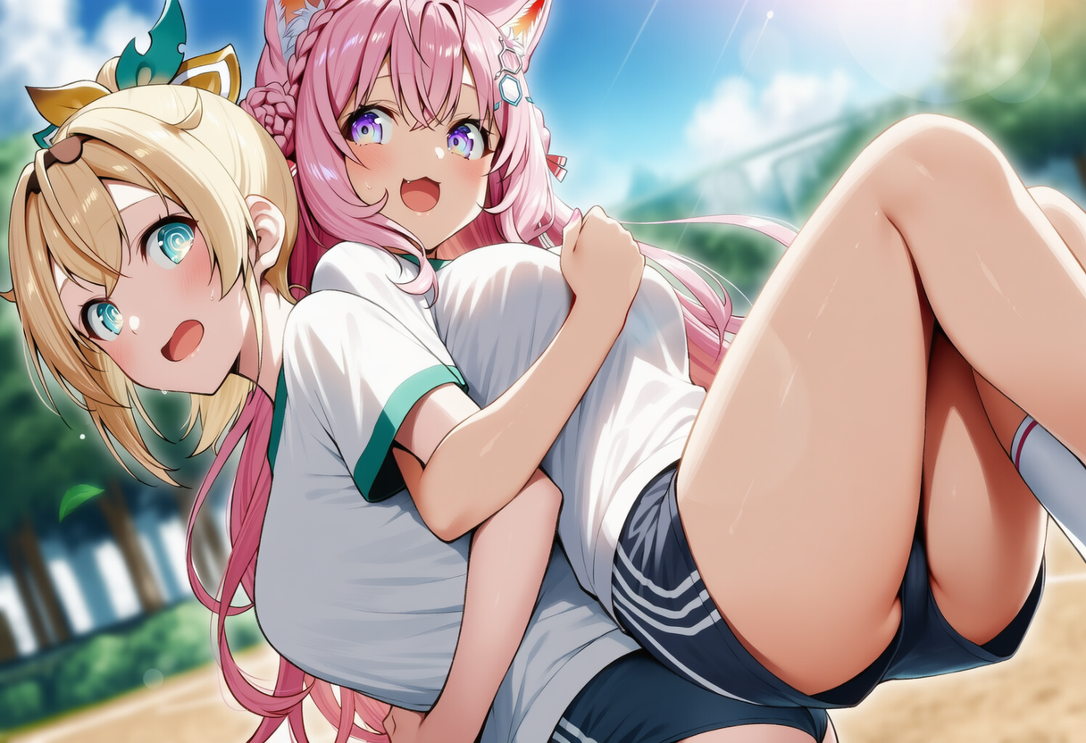 準備運動するこよいろ | の人気AIイラスト・グラビア