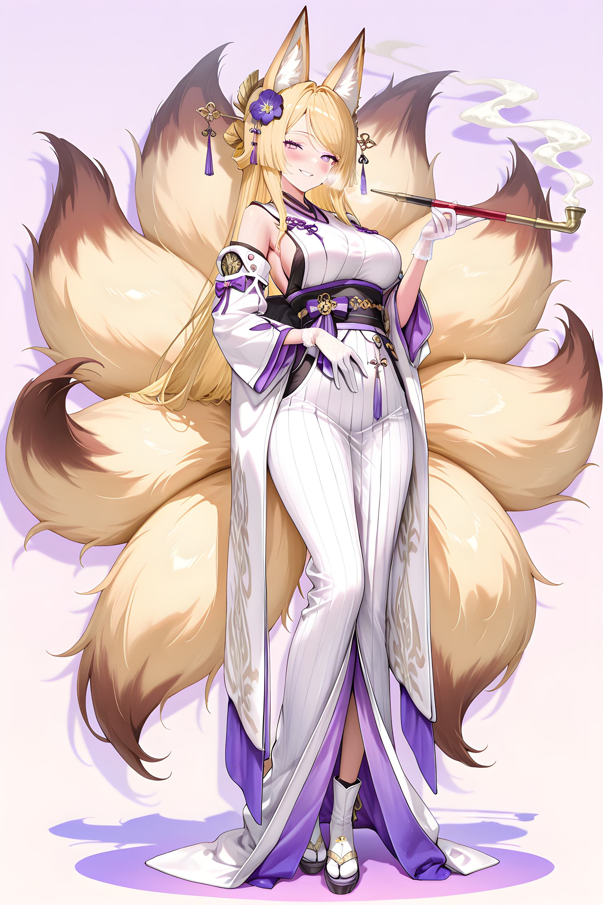 狐娘 | の人気AIイラスト・グラビア