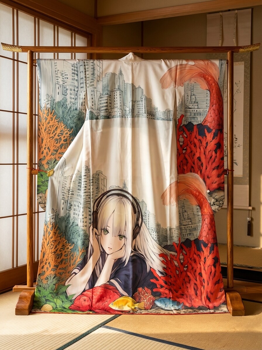 nanobananapro着物化 | の人気AIイラスト・グラビア