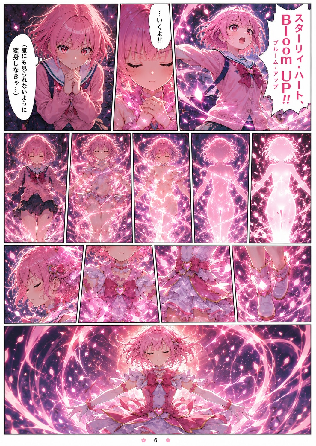変身シーンおまけ