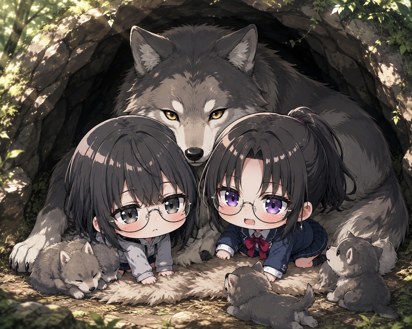 野生のうちの子