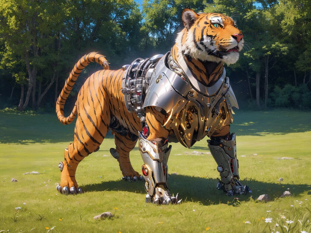 機械仕掛けの虎 その③