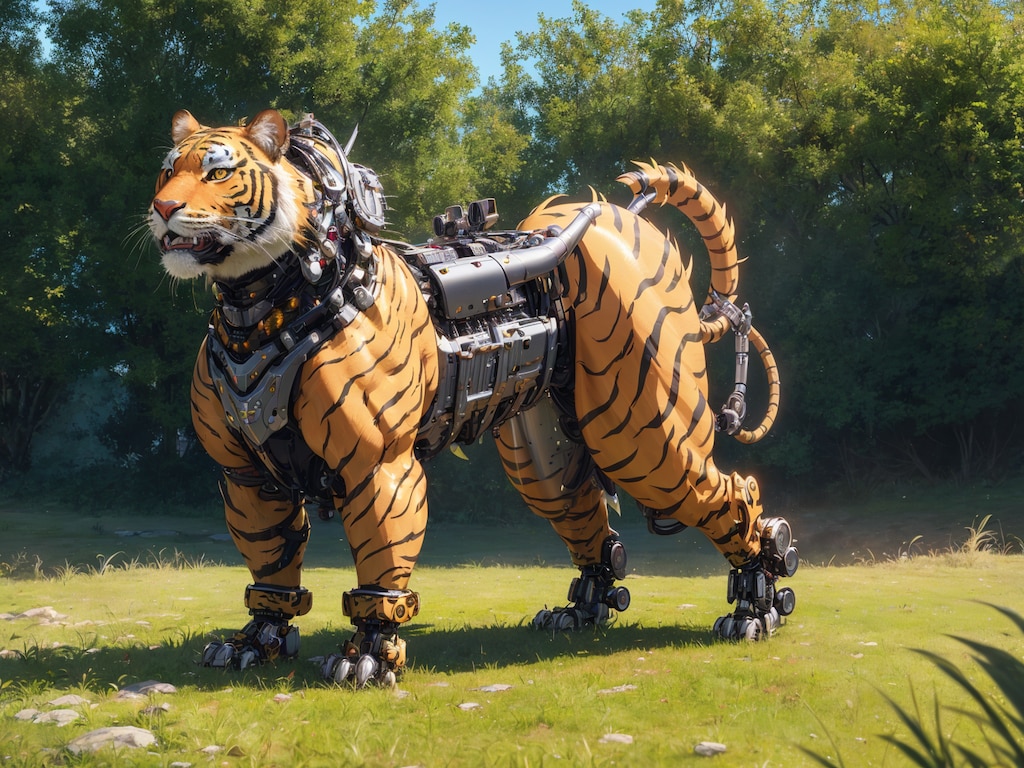 機械仕掛けの虎 その③