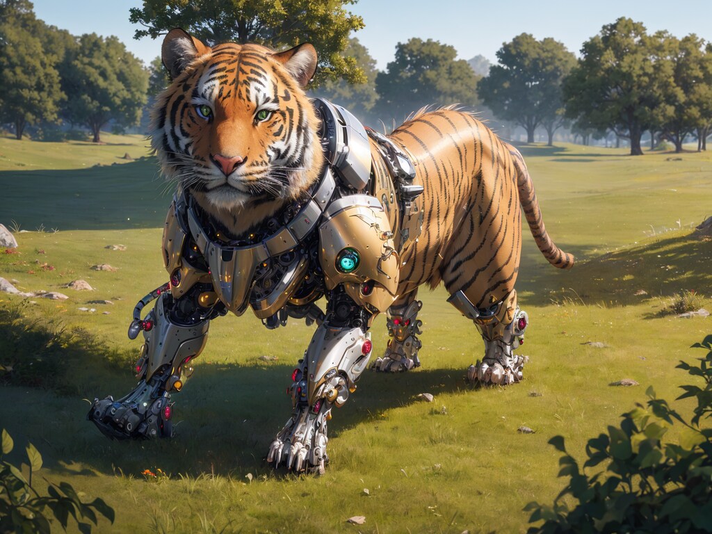 機械仕掛けの虎 その③