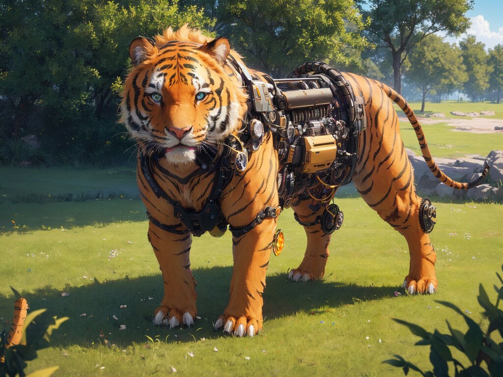 機械仕掛けの虎 その③