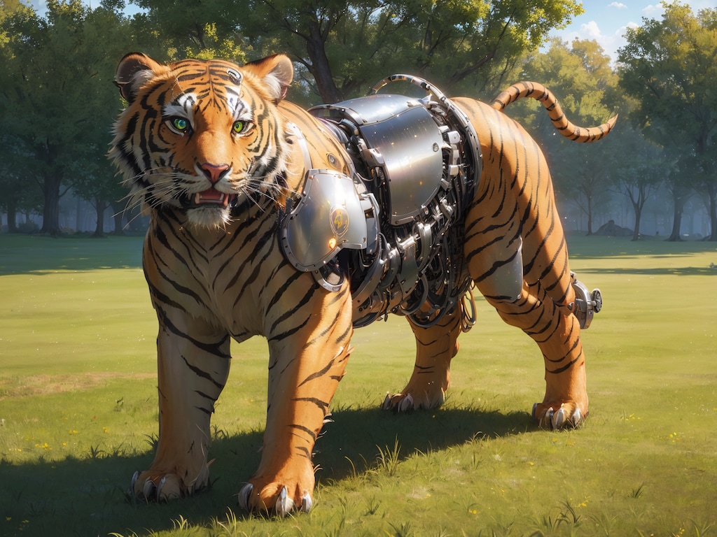 機械仕掛けの虎 その③