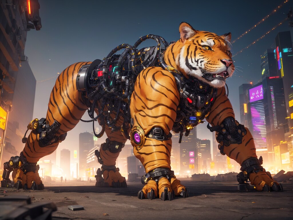 機械仕掛けの虎 その③