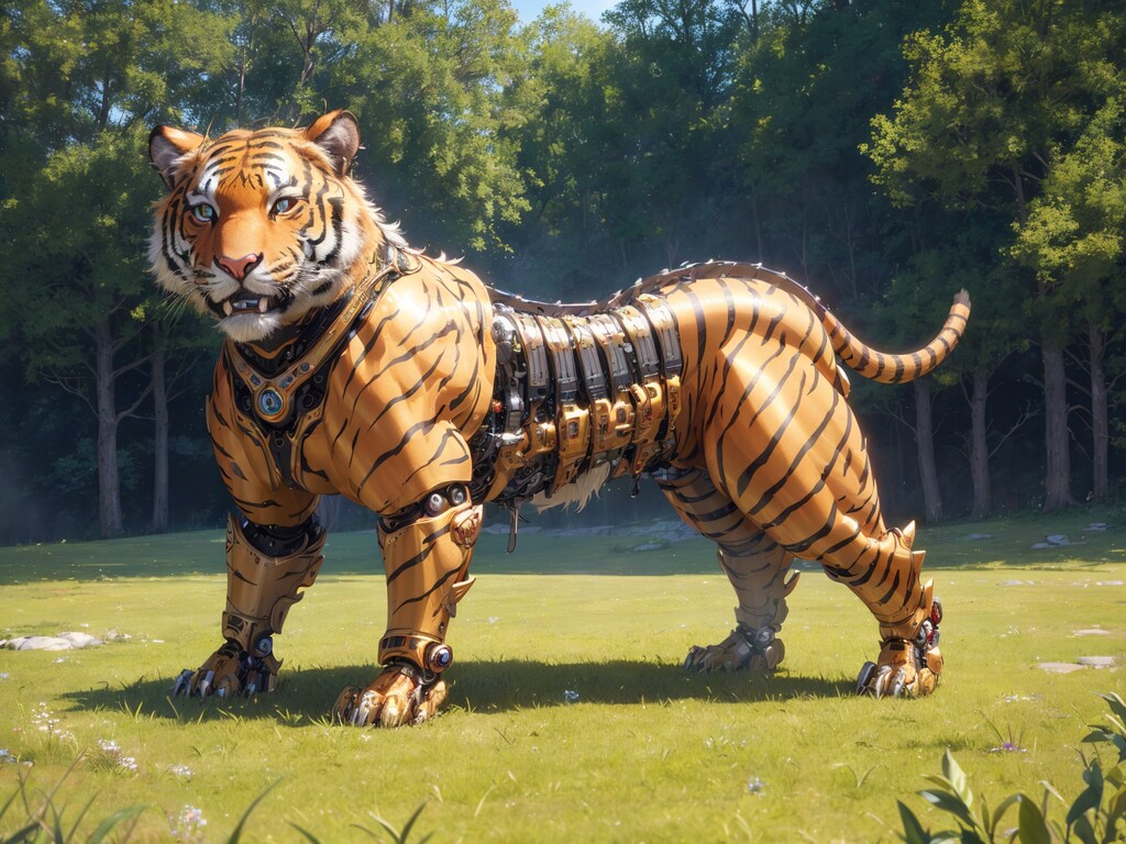 機械仕掛けの虎 その③