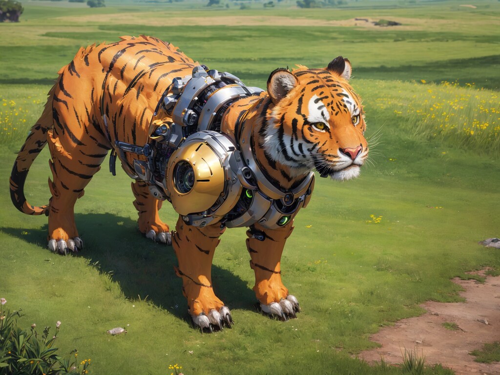 機械仕掛けの虎 その③