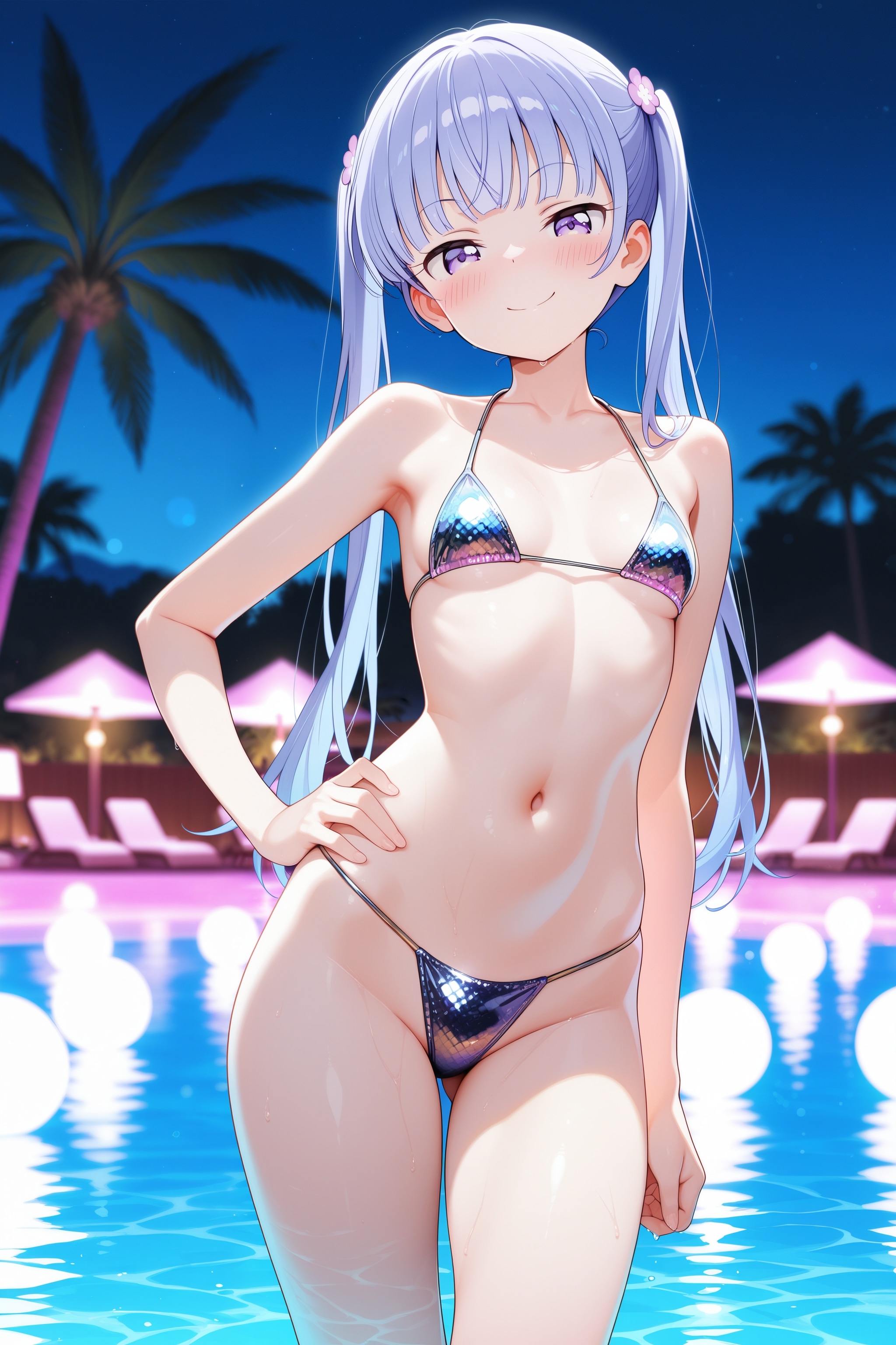 ナイトプールの青葉さんのエロいの