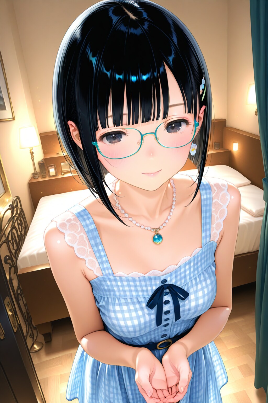 ホテルのメガネちゃん👓✨