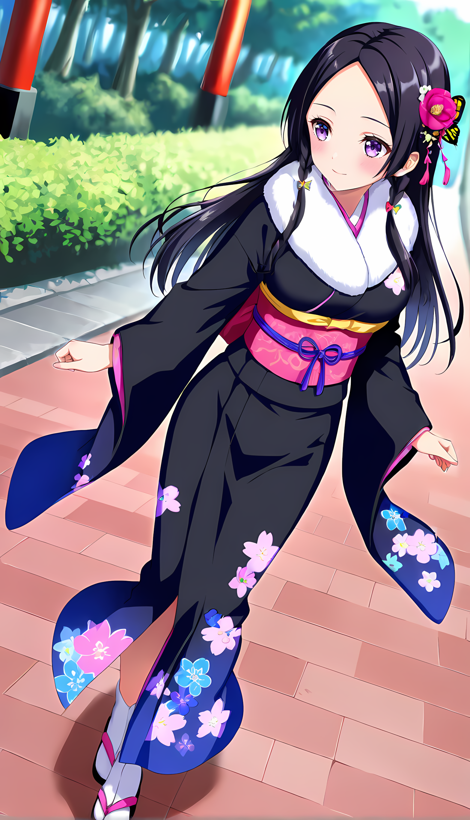 振り袖田中めろん