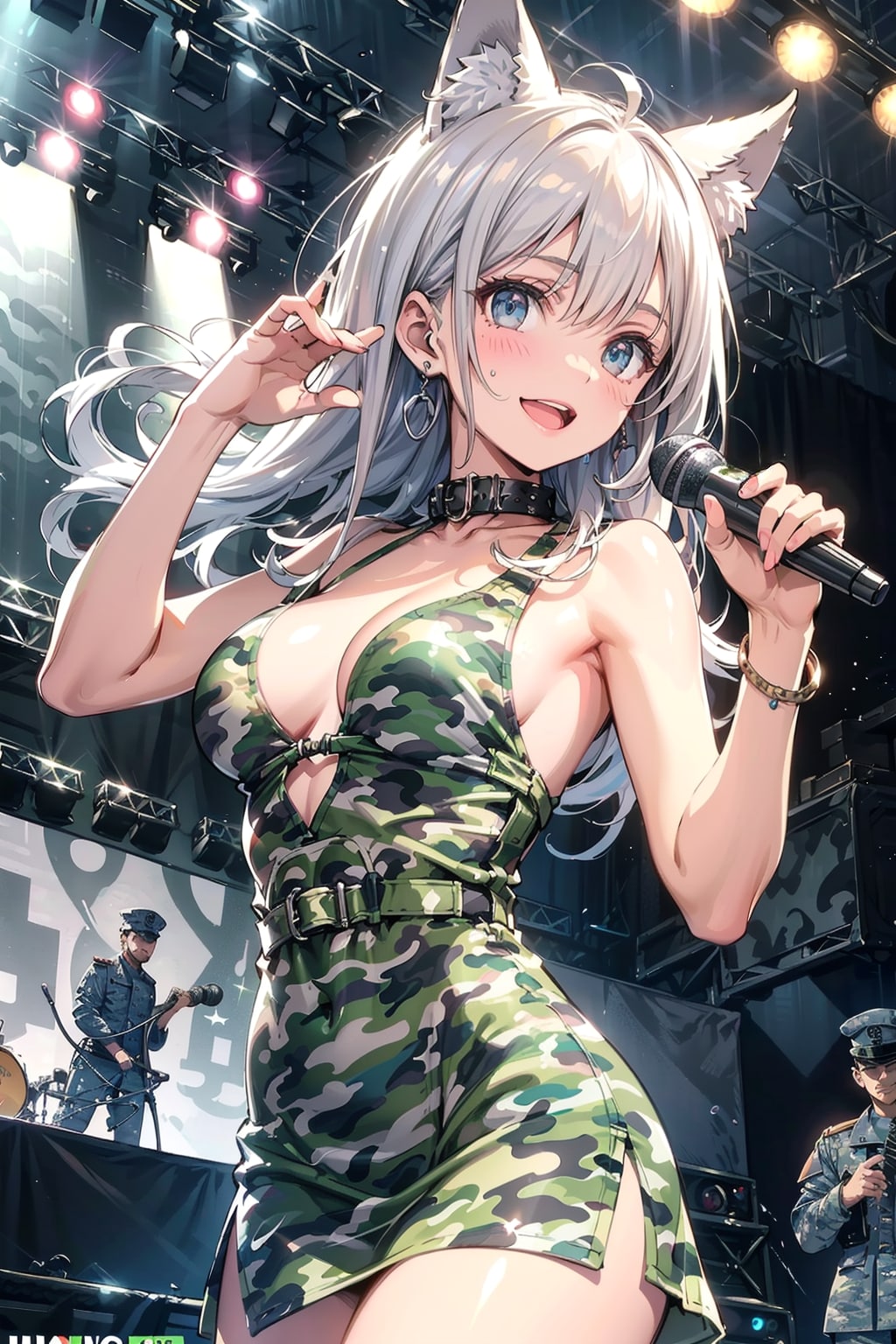 「夏フェス２０２５」特設ステージに到着🎤🐺🎶