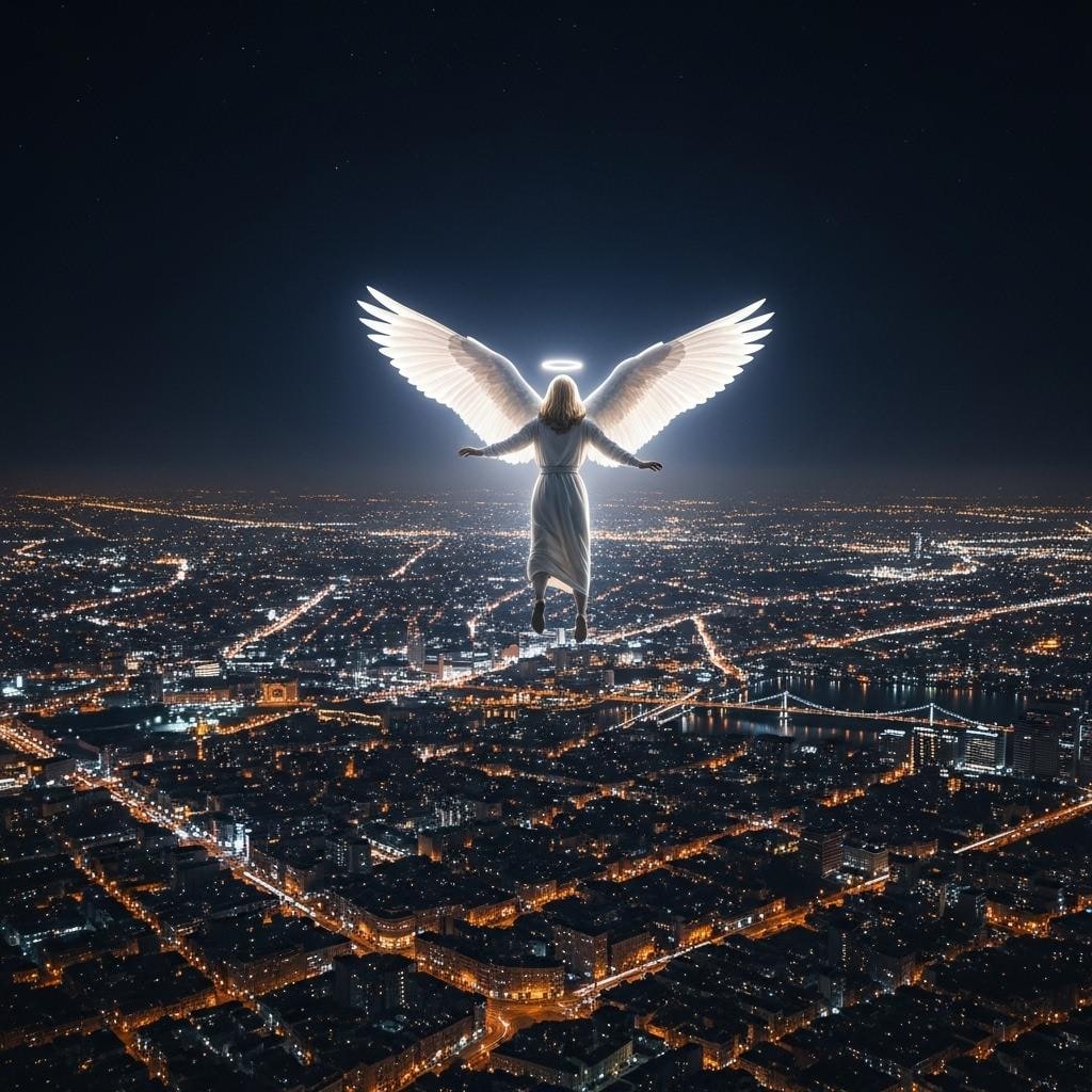 天使が舞い降りる