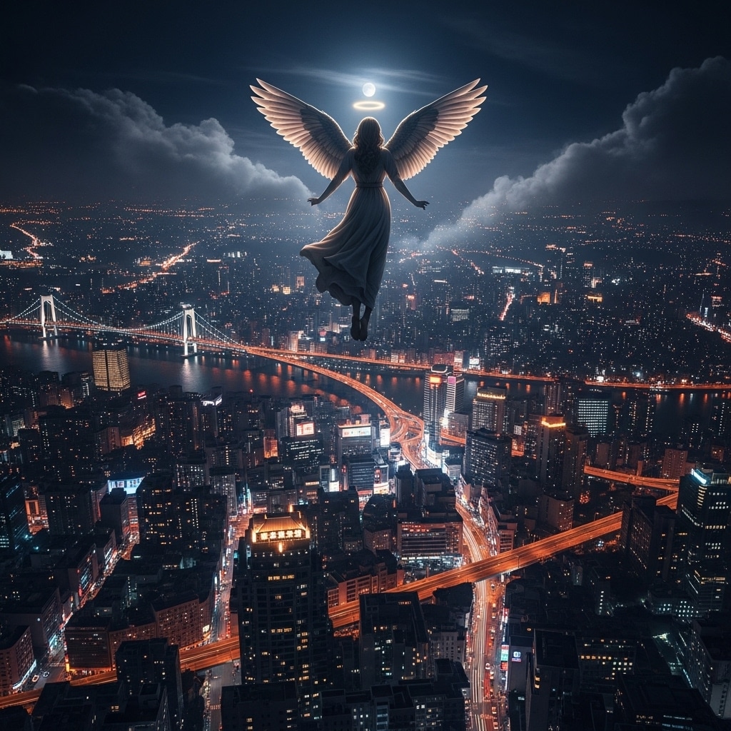 天使が舞い降りる