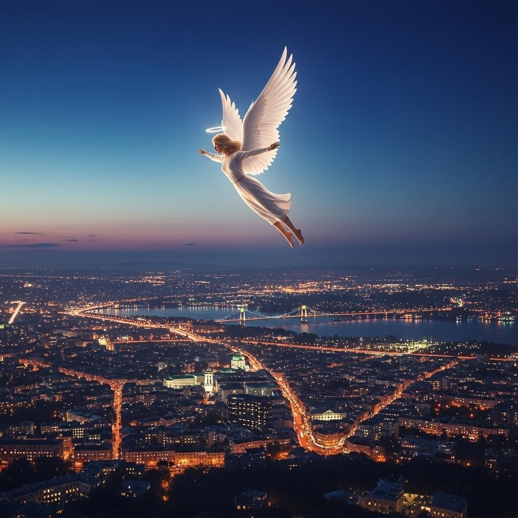 天使が舞い降りる