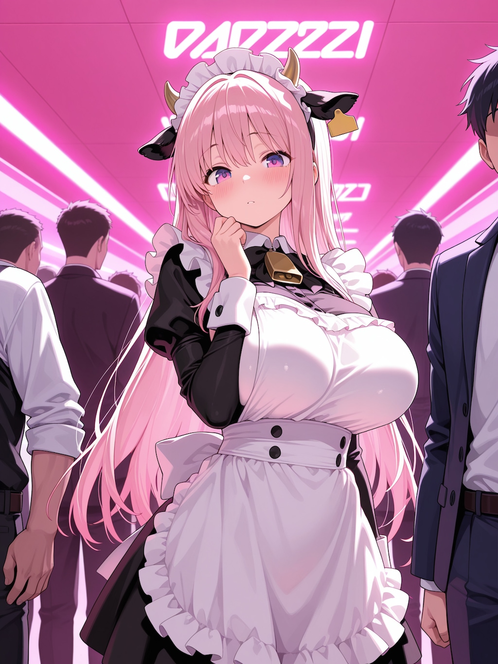 牛メイドのお姉さん