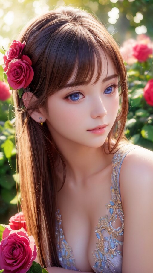 薔薇とドレス⑤