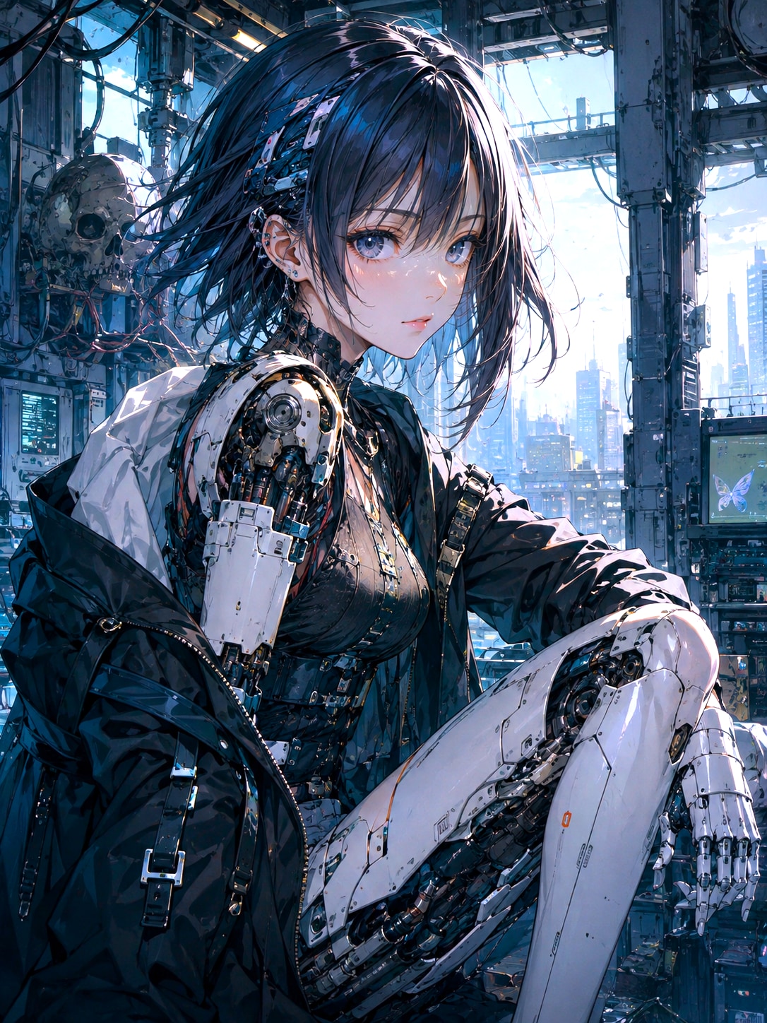 機械 少女 02 | の人気AIイラスト・グラビア