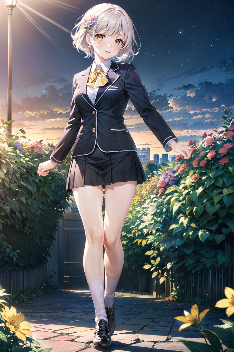 制服少女 8 | の人気AIイラスト・グラビア