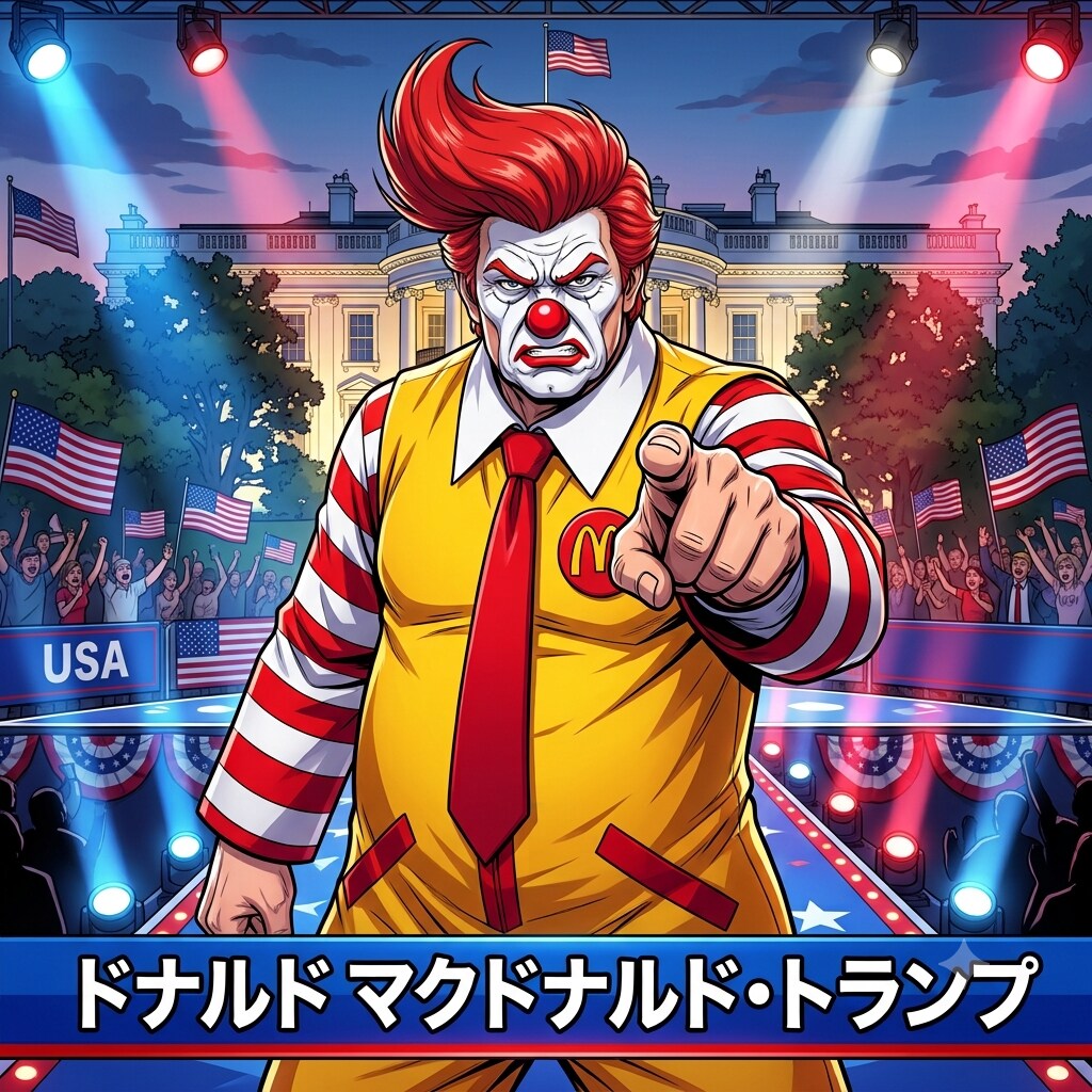 「教祖ドナルド」の奇跡 | の人気AIイラスト・グラビア