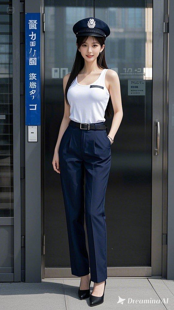 リアルかっこかわいい婦警