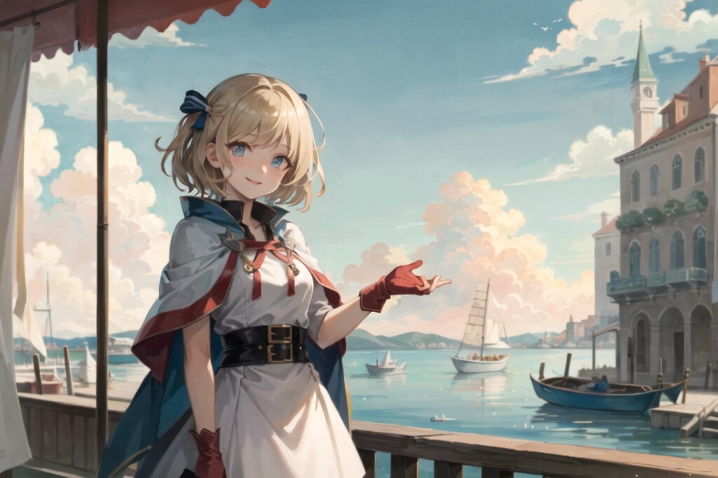 午後の港