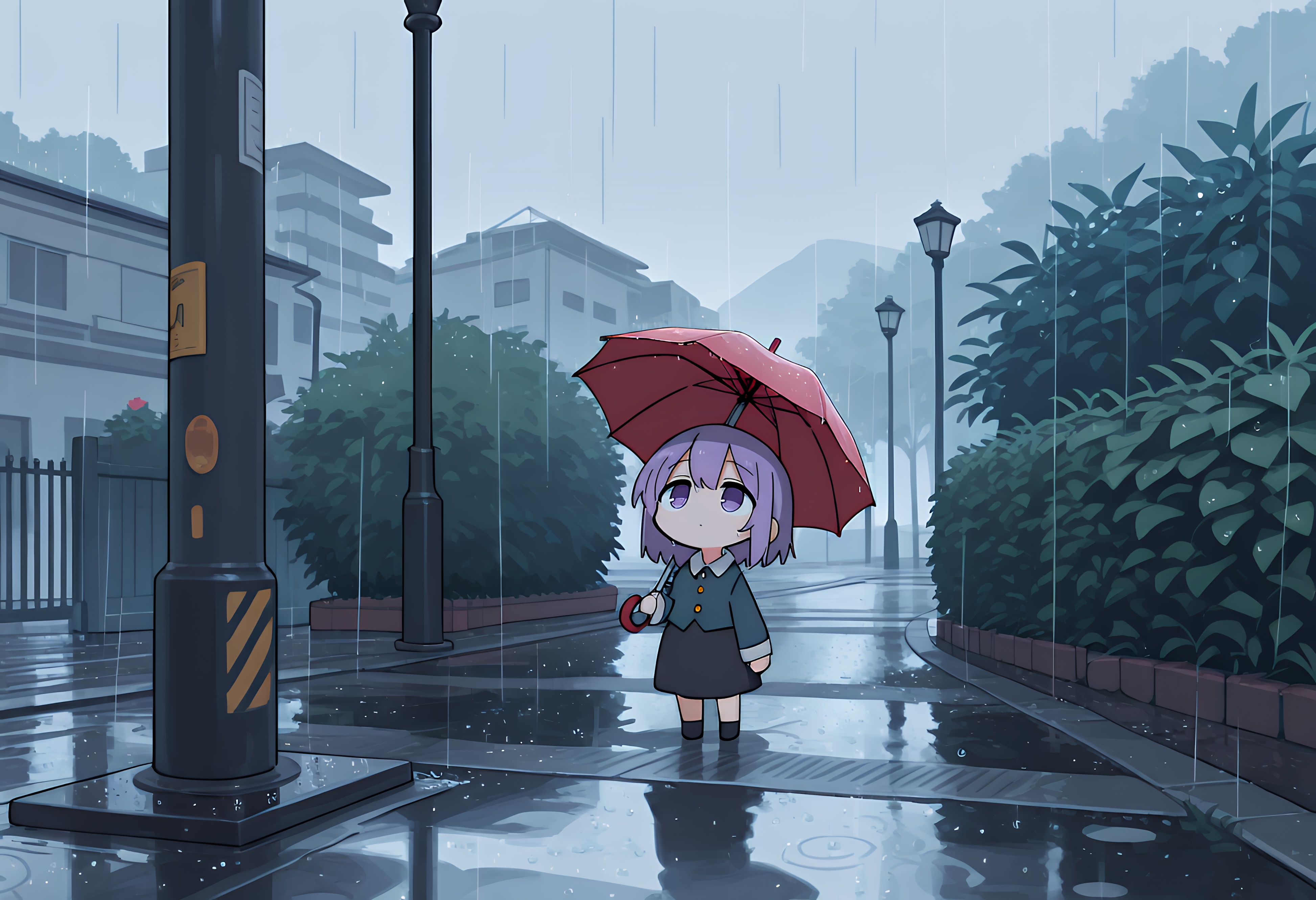 雨です | の人気AIイラスト・グラビア