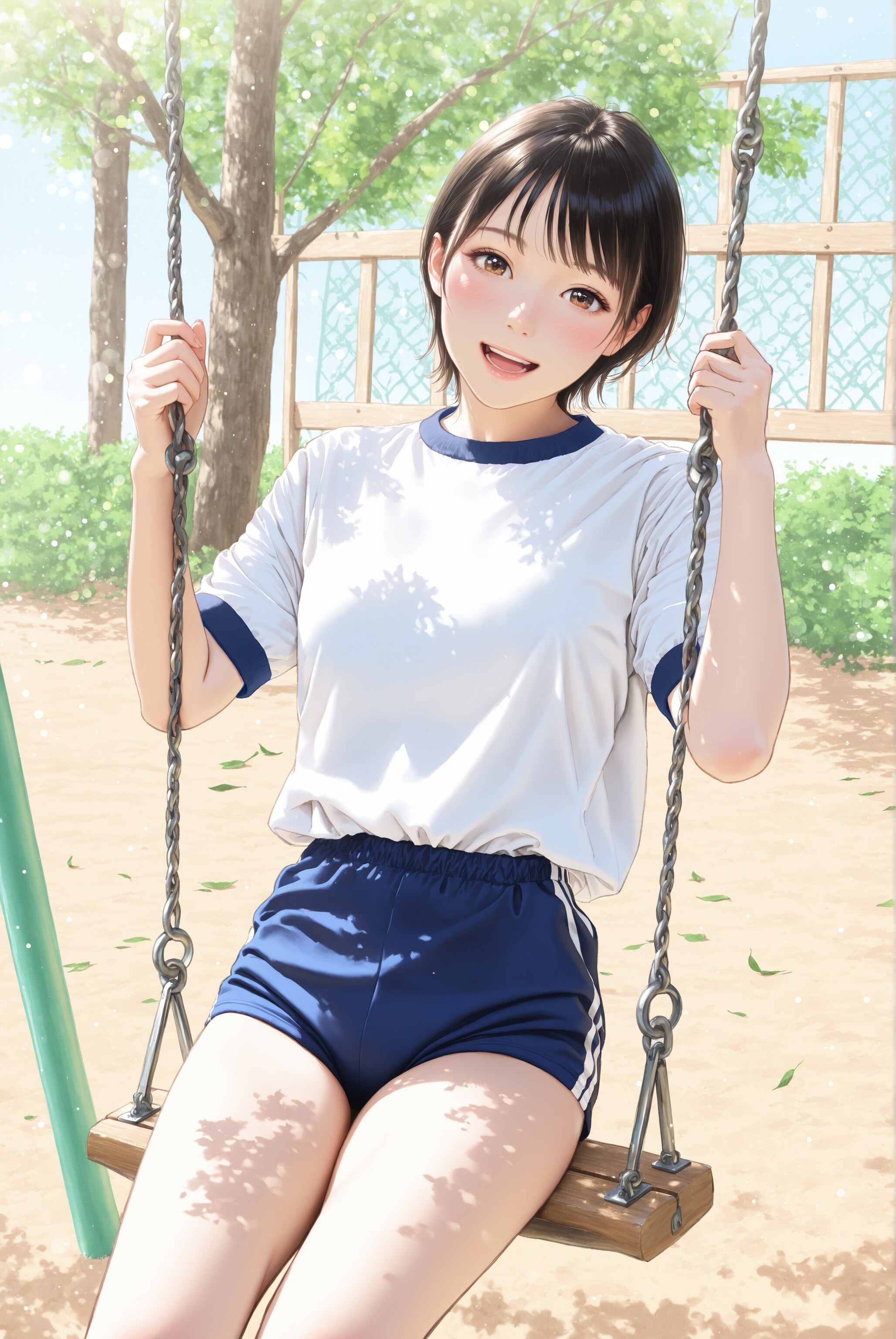 穿著體育服的高校生