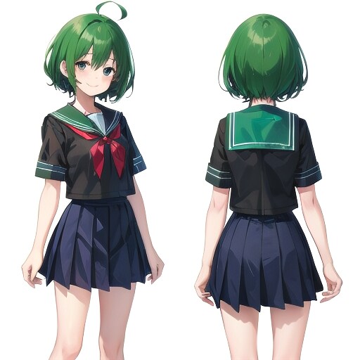 緑の子比べ