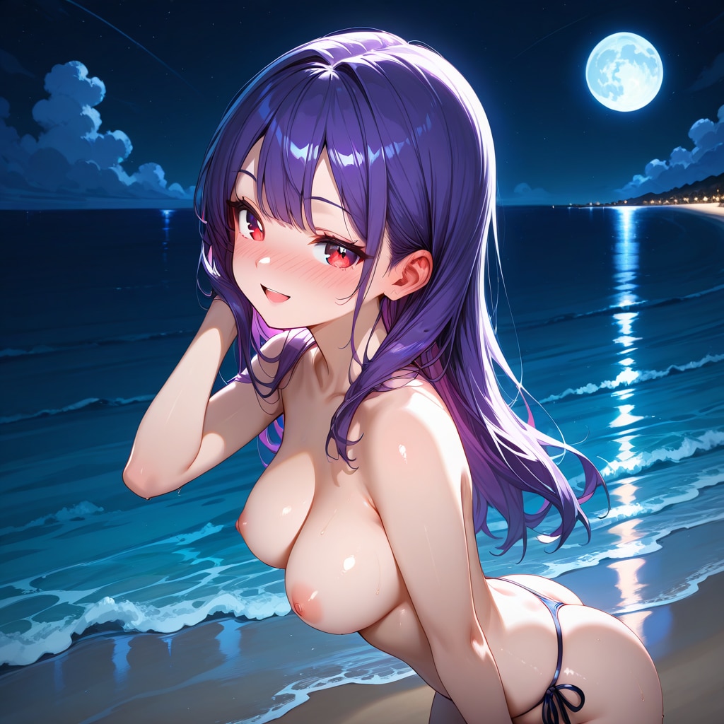 「月がきれいですね」「あなたと見てるから///」
