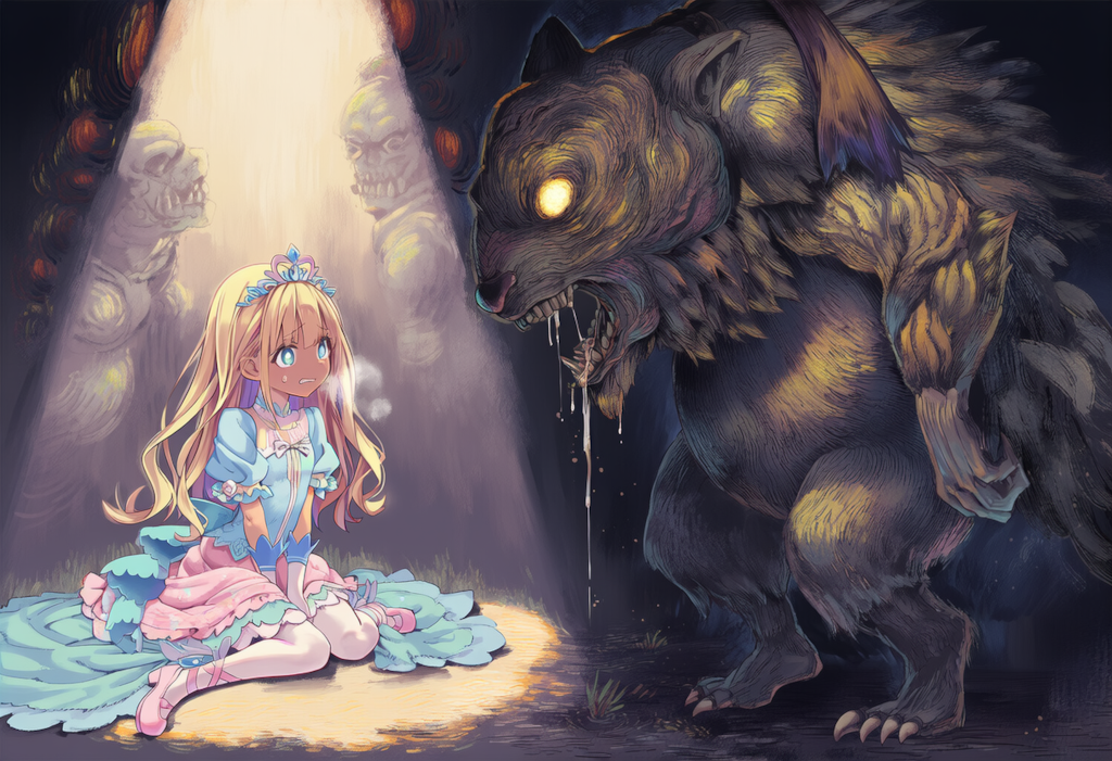 闇に沈む供物姫