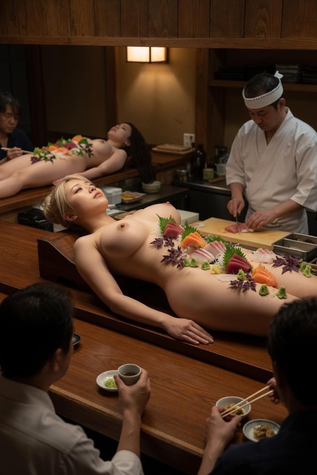 【セックスヘイブン】JAPANESE TRADITIONAL FOODSTYLE「NYOTAIMORI」GALSTYLE(CASSANDЯA Kissさん主催「セックスヘイブン」エントリー作品)