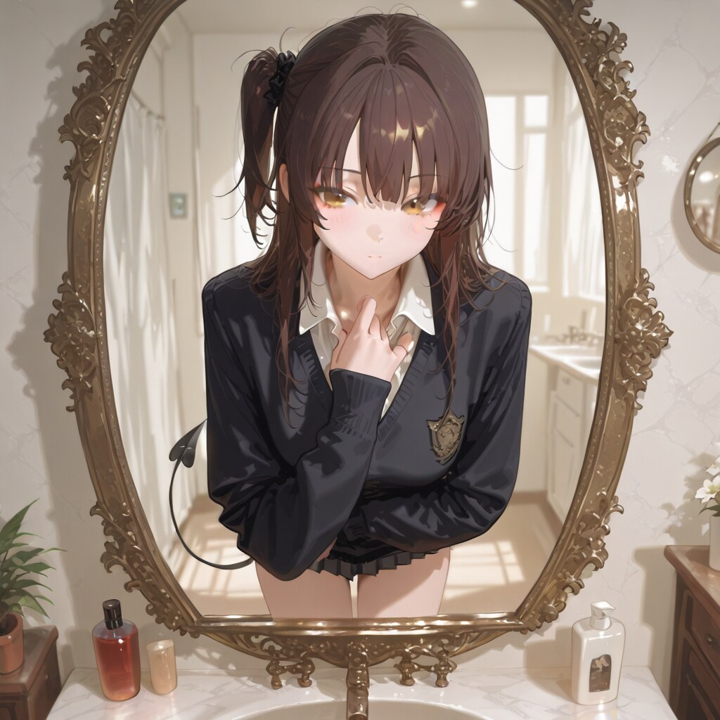 悪魔の身支度 | の人気AIイラスト・グラビア