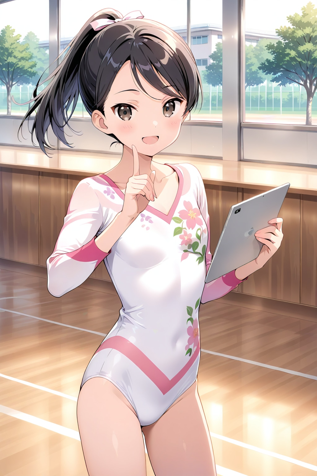 新体操部の沙希ちゃん✨７７