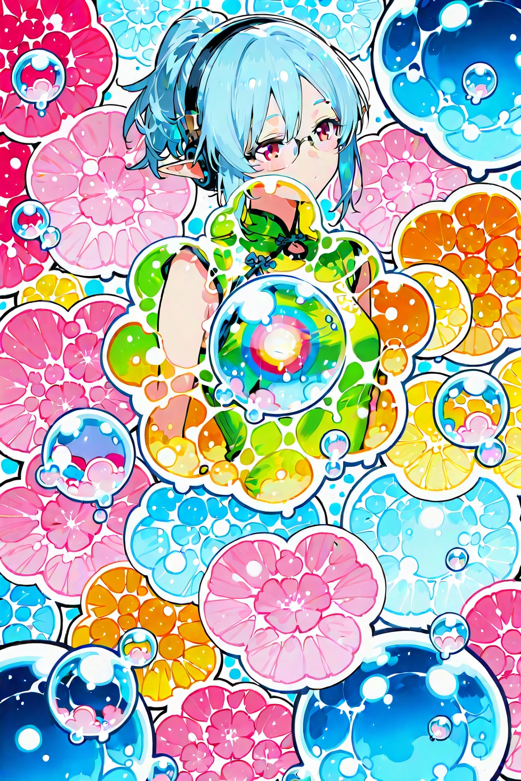 メガネっ娘 | の人気AIイラスト・グラビア