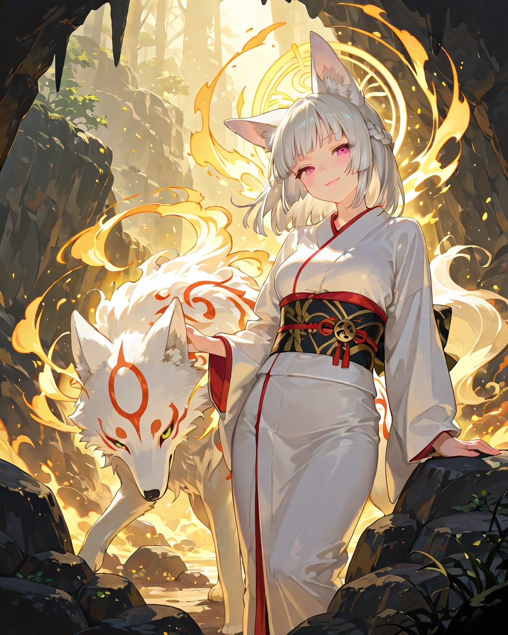 狐耳をつけてみた