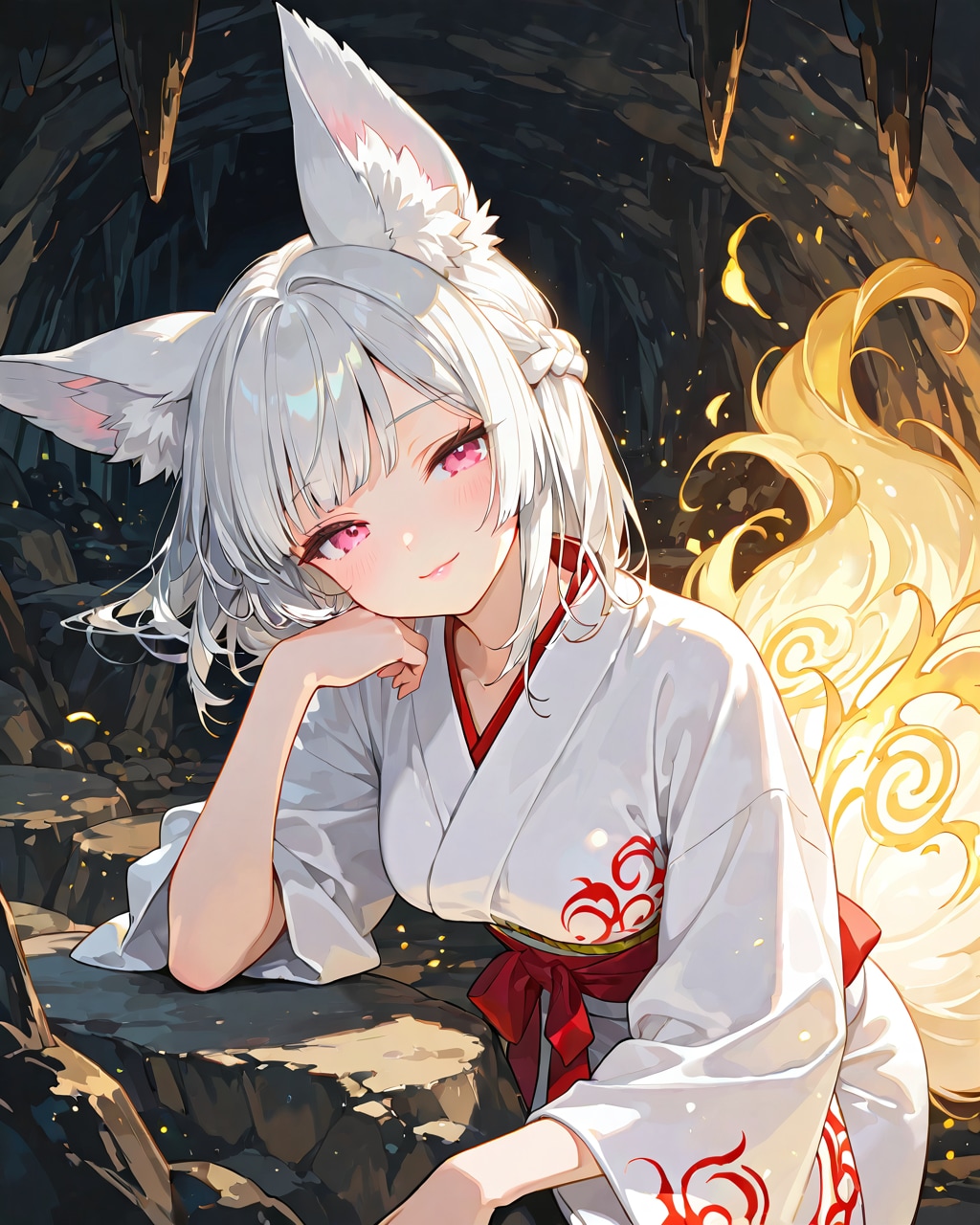 狐耳をつけてみた