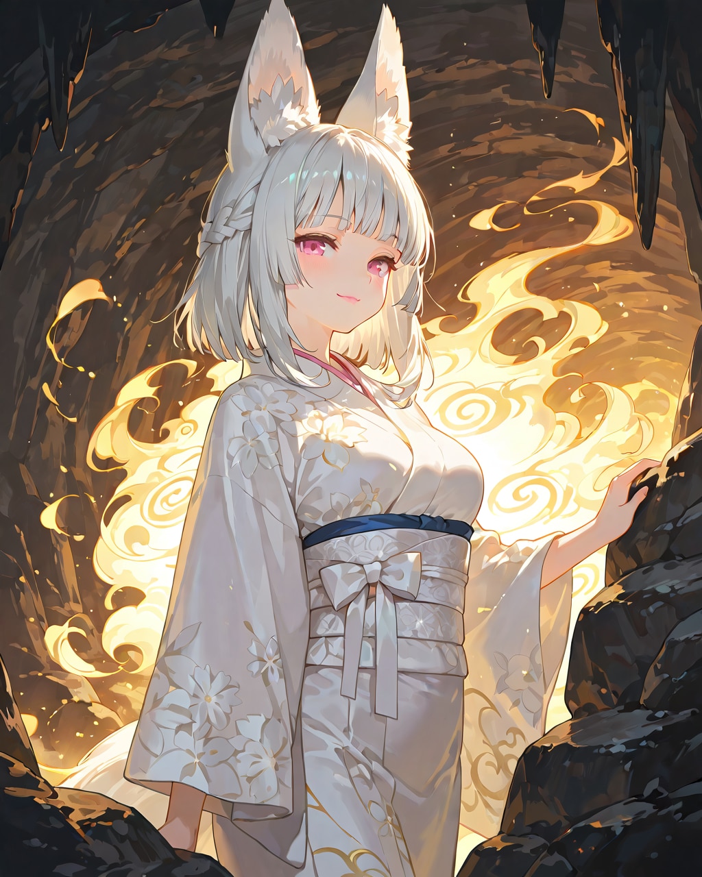 狐耳をつけてみた